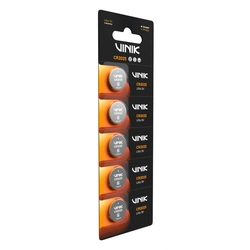 Bateria de Litio Cr2025 Cartela C/5 3v - Vb25b5