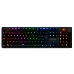 Teclado Gamer Multilaser Warrior Dunky Mec Blue Rgb - Tc248