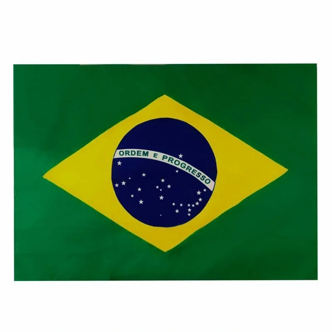 Bandeira do Brasil Dupla Oxford (0,90x1,28M)