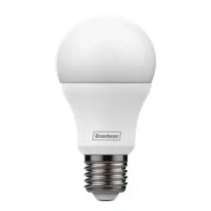 LAMPADA LED9 AMARELA 3000K 8W 100 240V ENERBRAS