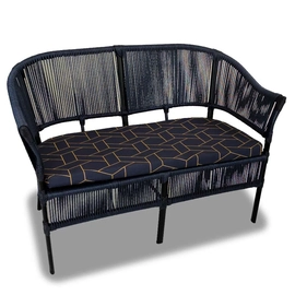 Namoradeira Sofá 2 Lugares Corda Sintética e Alumínio Epóxi Curitiba