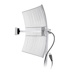 Antena Usb Parabolica De Grade Aquario Usb-2510 Com 2.4 Ghz e Ganho De  25 Dbi Acompanha Cabo De 10 Metros