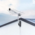 Antena Externa Log Para Tv Lu-20 Plus Aquário