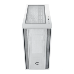 Gabinete Cooler Master Masterbox 600 Lite Atx Lateral Em Vidro Temperado Branco    Mb600l-wgnn-s00