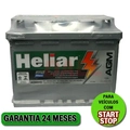 Bateria Heliar AGM Start-Stop AG60HD – 60aH