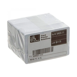 Cartão Pvc Branco Zebra 30mil - 104523-111