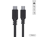 Cabo Usb Tipo-c para Mini Usb b 2.0 - Preto - 1 Metro - Pucmbp-1