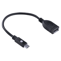 Adaptador Tipo c para Usb Femea C/ Otg - 20 Cm - Acotgu-20cm