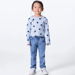 Calça Jeans Azul Paper Bag Hering - Feminina