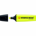 Pincel Marca Texto Amarelo Neon Stabilo Boss