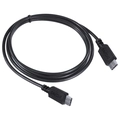 Cabo Usb Tipo-c P/ Usb Tipo-c 2.0 - Preto - 1 Metro - Pucp-01