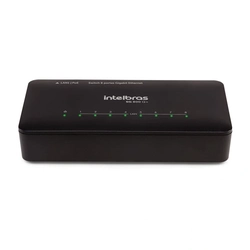 Switch Intelbras 8 Portas Gigabit 10/100/1000 - Sg 800q+