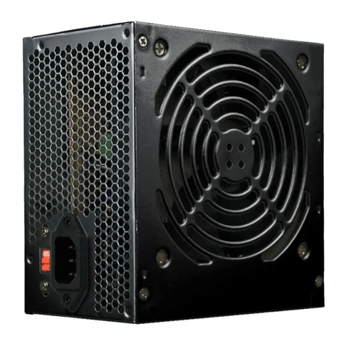 FONTE ATX 500W BRAZILPC BPC/5350B-M 12X12CM 24 PINOS COM CABO PRETO BOX