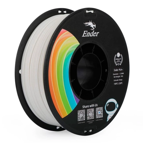 Filamento 3d Creality Ender Pla 1,75mm Branco - 3301010305