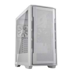 Gabinete Gamer Cougar, Uniface, Lateral de Vidro, MID-Tower, 2x Fans, White - 385C780.0006