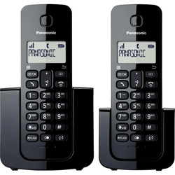 Telefone Sem Fio Com Id Base + Ramal Preto Panasonic - Kx-tgb112lbb