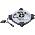 Fan/cooler Gamer para Gabinete V.ring Anel de Led 120x120mm Verde - Vringg