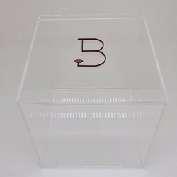 Caixa Seringas da semana - Logo alto relevo inicial ou desenho