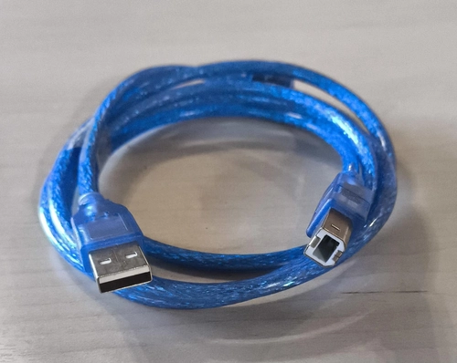 Cabo de Impressora Usb 2.0 C/ 1,5m com filtro azul