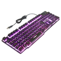 Teclado Gamer Evus Thunder Tc-05 Com Led Abnt2