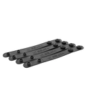 Presilha Belt Keeper Bélica - Kit 4 Unidades - Preto