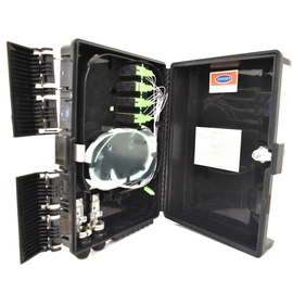 Caixa De Atendimento Optico Evus Com Splitter 1x16 Apc