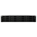 NAS Synology Rackstation 12 baias RS3618xs 2U (Xeon D-1521, 8GB DDR4, 4x 1GbE LAN, 2x PCIe x8 slot, sem discos)