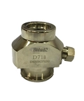 ADAPTADOR DE COLETA LATERAL PARA INJETORES DENSO 7050 - LINHA PESADA (JOHN DEERE) DT01-0020