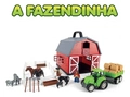 FAZENDINHA COMPLETA 40 PEÇAS CELEIRO ALÇA BRINQUEDO POLIPLAC