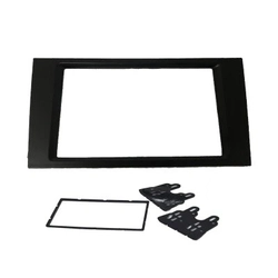 Moldura Fiamon 2 Din Audi A6 02/ 06 Preta