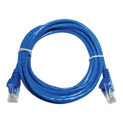 Patch Cord Cabo de Rede Cat5e 2.5m Seccon Azul - Cy-pc2.5m-5-bl