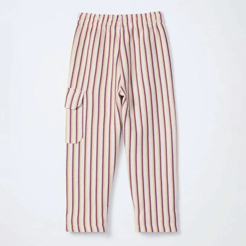 Calça Pantalona com Bolso Listrada Hering - Masculina