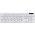 Teclado Usb Multimidia Slim Branco Teclas Chocolate Vinik Cabo 1.8m Vinik - Tcb200