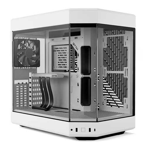 Gabinete Gamer Hyte Y60, mid Tower, 3x fans (3x120mm), White - CS-HYTE-Y60-WW