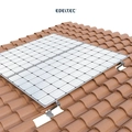 Estrutura P/ 2 Mod. Edeltec Solar Ceramico/colonial (s/ Perfil)