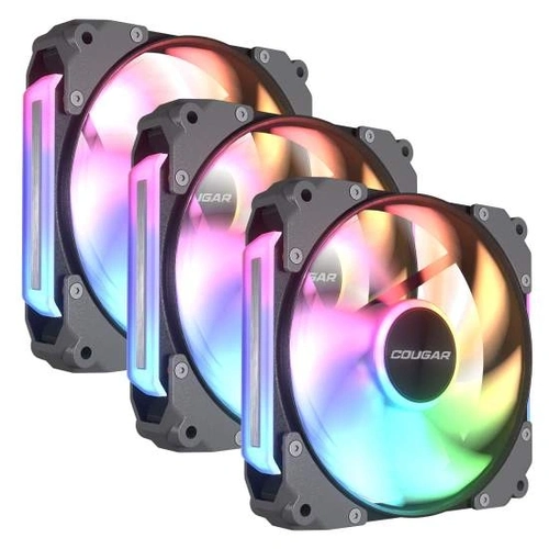 Kit fan Apolar 120 ARGB REVERSE BLADE Black - CF-ARW12HB3-RGB