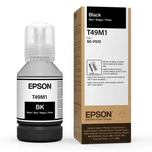 Tinta Epson Ultrachrome Ds Preto 140ml - T49m120