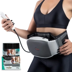 Cinta de Massagem Abdominal Muscular Modelador e Redução Medidas