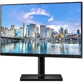 Monitor Samsung 24 Full Hd 75hz Ips Ajuste de Altura Rotação Inclinação Hdmi Dp Usb Freesync - Lf24t450fqlmzd