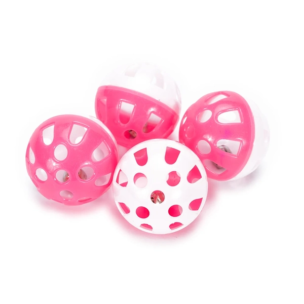 Kit 4 Bolinhas com Guizo para Gatos