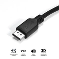 Cabo Displayport Macho Para Displayport Macho 2 Metros Pcyes - Pdpm-2