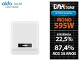 Kit Energia Solar 900KWh - 7,14 com 12 Painéis DAH e Inversor GOODWE, Fibrocimento e Metálica