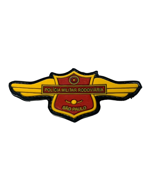 Breve emborrachado colorido- Policia Militar  Rodoviária