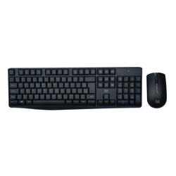Kit Teclado e Mouse Multilaser Sem Fio Slim Multi Conexão USB - Tc270