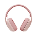 Headset Logitech Zone Vibe 100 Rosa Sem Fio - 981-001223