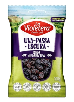 Uva Passa Escura Sem Semente 100g
