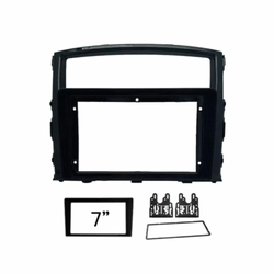 Moldura Fiamon 9/ 7 Mitsubishi Pajero 2010/2020 Preto