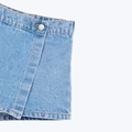 Short Saia Jeans Hering Feminino