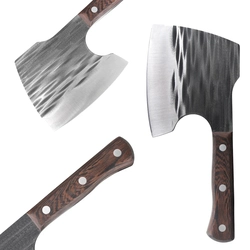 Faca Machado Premium cortador de osso de forjamento de precisão de aço inoxidável Alta qualidade Grillrelax