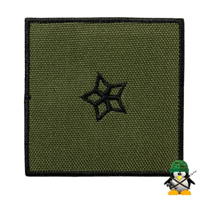 Insígnia Bordada de Baixa Visibilidade